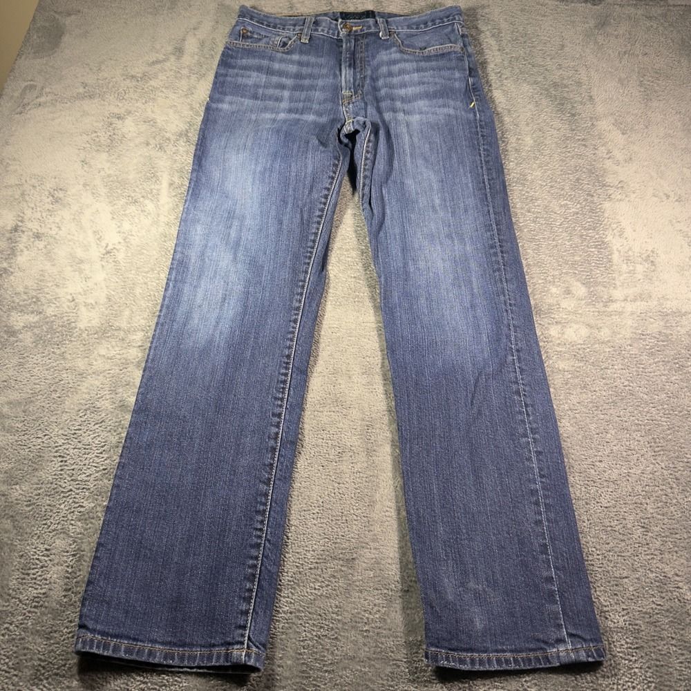 Lucky Brand 329 Classic Straight Mens Blue Medium Wash Denim Jeans 31x32
